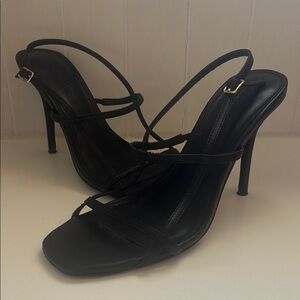 Reformation Black Heel sandals